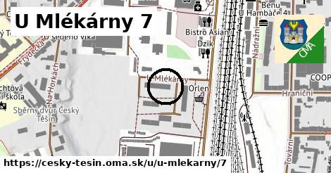 U Mlékárny 7, Český Těšín