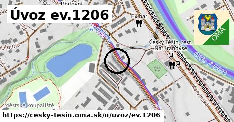 Úvoz ev.1206, Český Těšín