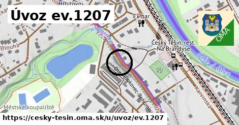 Úvoz ev.1207, Český Těšín