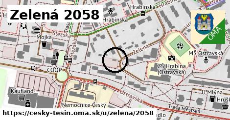 Zelená 2058, Český Těšín
