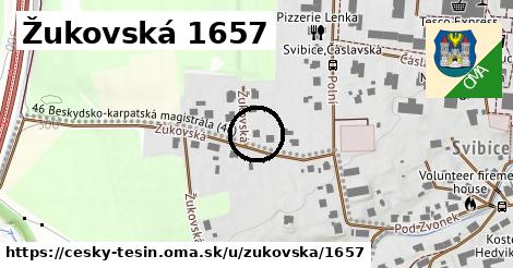 Žukovská 1657, Český Těšín