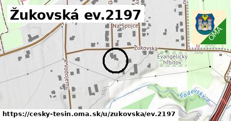 Žukovská ev.2197, Český Těšín