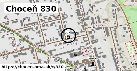 Choceň <span class="supisne">830</span>