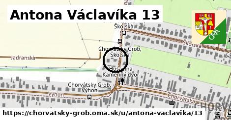 Antona Václavíka 13, Chorvátsky Grob