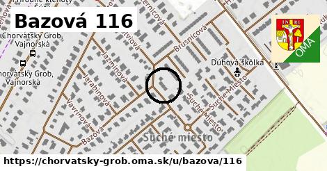 Bazová 116, Chorvátsky Grob