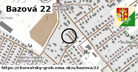 Bazová 22, Chorvátsky Grob