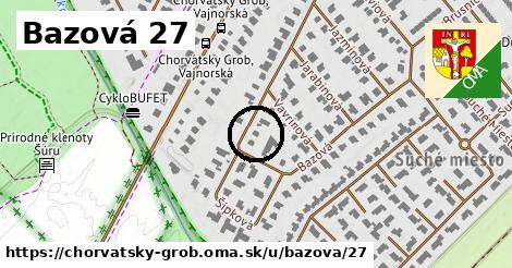 Bazová 27, Chorvátsky Grob