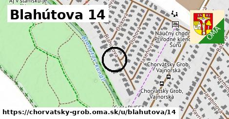 Blahútova 14, Chorvátsky Grob