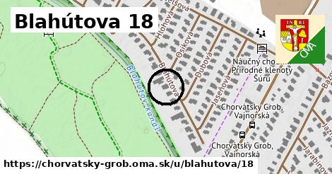 Blahútova 18, Chorvátsky Grob