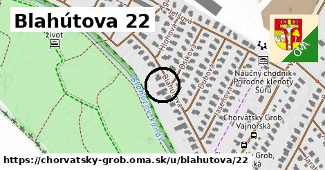 Blahútova 22, Chorvátsky Grob