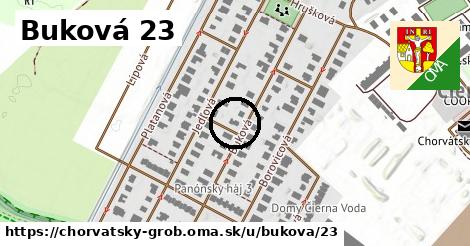 Buková 23, Chorvátsky Grob