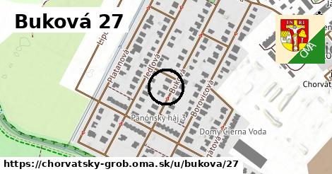 Buková 27, Chorvátsky Grob