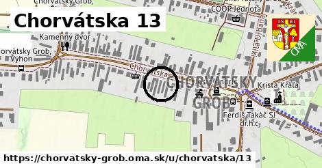 Chorvátska 13, Chorvátsky Grob