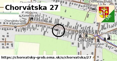 Chorvátska 27, Chorvátsky Grob