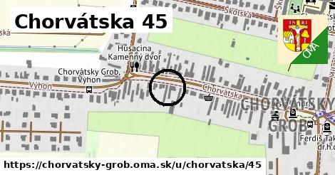 Chorvátska 45, Chorvátsky Grob