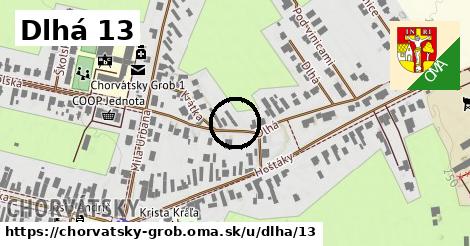 Dlhá 13, Chorvátsky Grob