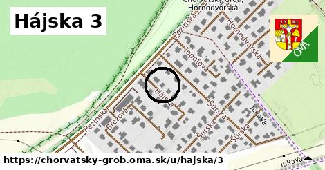 Hájska 3, Chorvátsky Grob