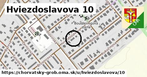 Hviezdoslavova 10, Chorvátsky Grob