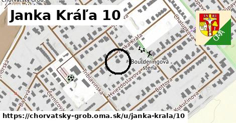 Janka Kráľa 10, Chorvátsky Grob