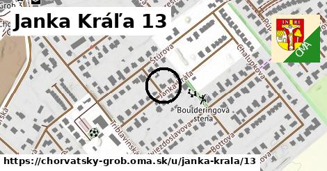 Janka Kráľa 13, Chorvátsky Grob