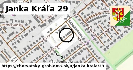 Janka Kráľa 29, Chorvátsky Grob