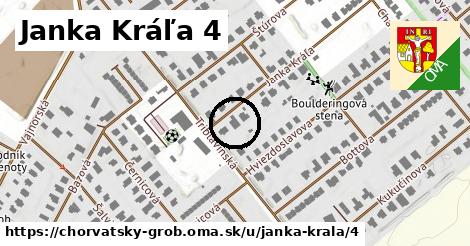 Janka Kráľa 4, Chorvátsky Grob