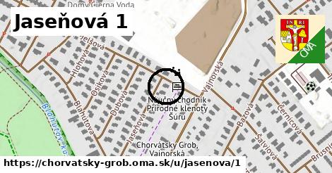 Jaseňová 1, Chorvátsky Grob