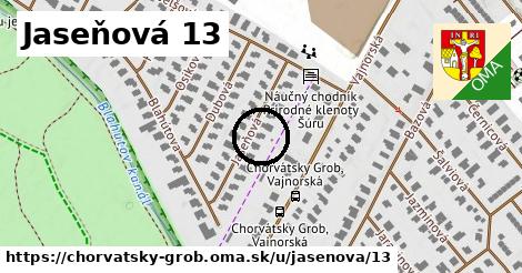 Jaseňová 13, Chorvátsky Grob