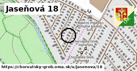 Jaseňová 18, Chorvátsky Grob