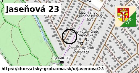 Jaseňová 23, Chorvátsky Grob