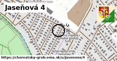 Jaseňová 4, Chorvátsky Grob