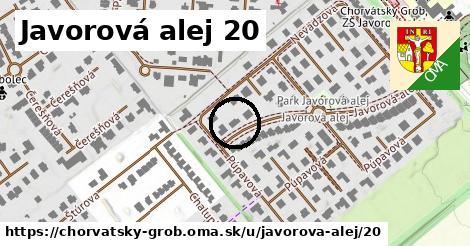 Javorová alej 20, Chorvátsky Grob