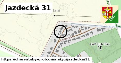 Jazdecká 31, Chorvátsky Grob