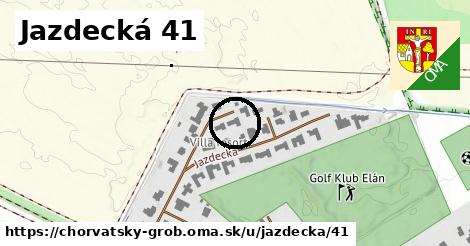 Jazdecká 41, Chorvátsky Grob