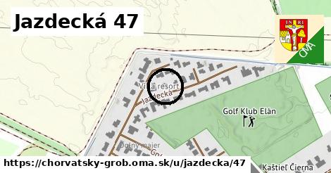 Jazdecká 47, Chorvátsky Grob