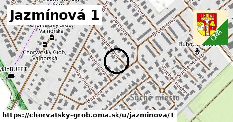 Jazmínová 1, Chorvátsky Grob