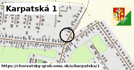 Karpatská 1, Chorvátsky Grob