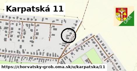 Karpatská 11, Chorvátsky Grob