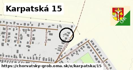 Karpatská 15, Chorvátsky Grob