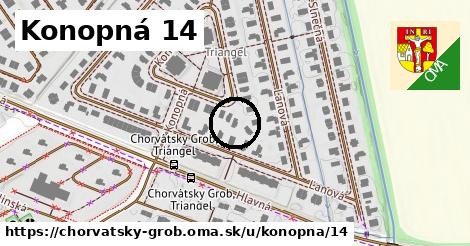 Konopná 14, Chorvátsky Grob