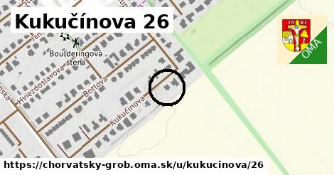 Kukučínova 26, Chorvátsky Grob