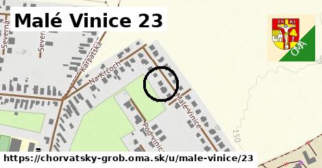 Malé Vinice 23, Chorvátsky Grob