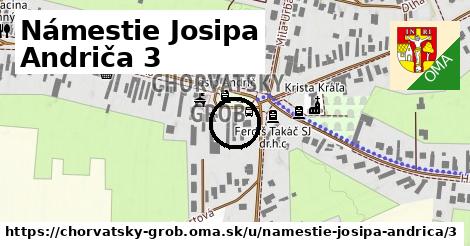 Námestie Josipa Andriča 3, Chorvátsky Grob