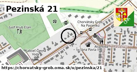 Pezinská 21, Chorvátsky Grob