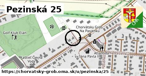 Pezinská 25, Chorvátsky Grob