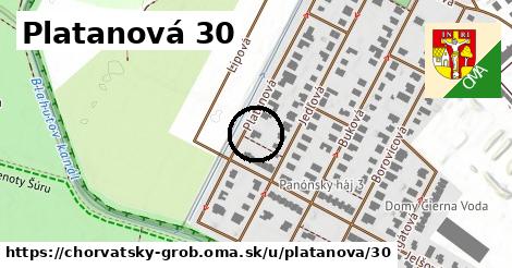 Platanová 30, Chorvátsky Grob