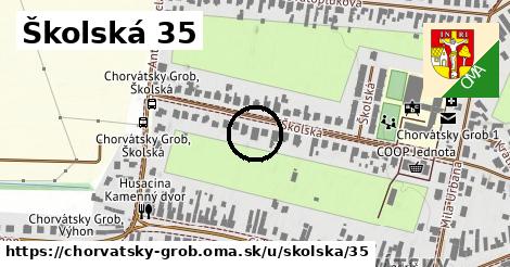 Školská 35, Chorvátsky Grob