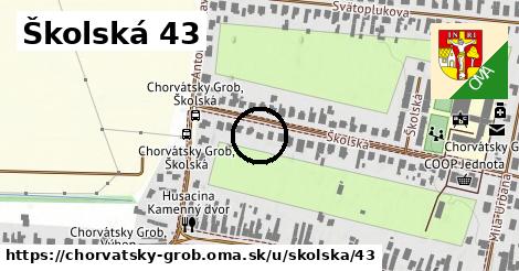 Školská 43, Chorvátsky Grob