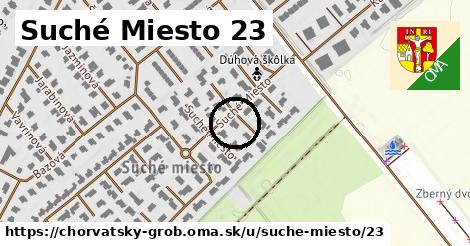 Suché Miesto 23, Chorvátsky Grob