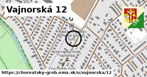 Vajnorská 12, Chorvátsky Grob